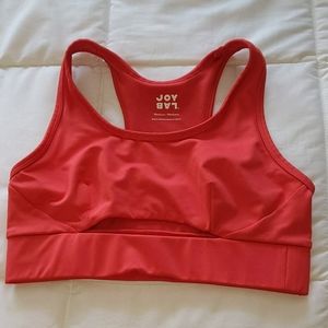 Coral sports bra
